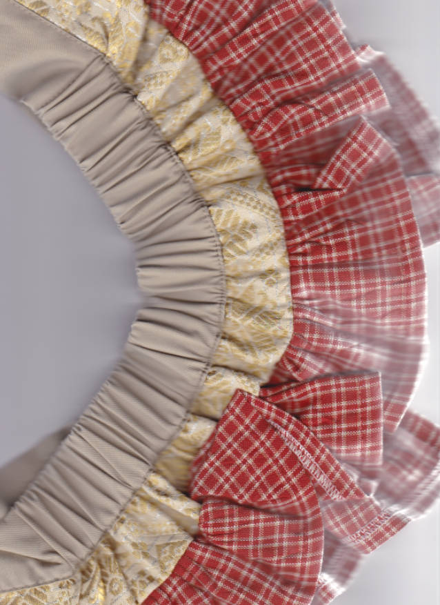 Songket belt skirt-back side